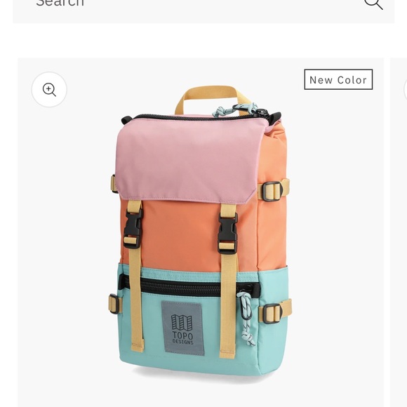 Topo Designs Multicolor Mini Rover Backpack - Picture 3 of 5